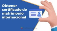 Cómo obtener el certificado de matrimonio internacional en Colombia