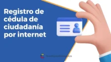 Cómo registrar tu cédula de ciudadanía por internet en Colombia