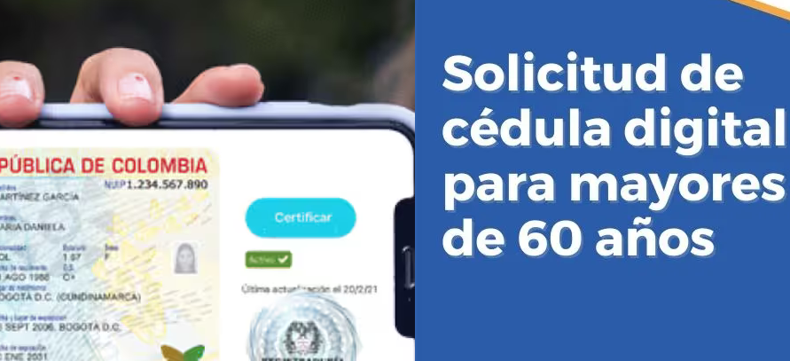 cédula digital para mayores de 60